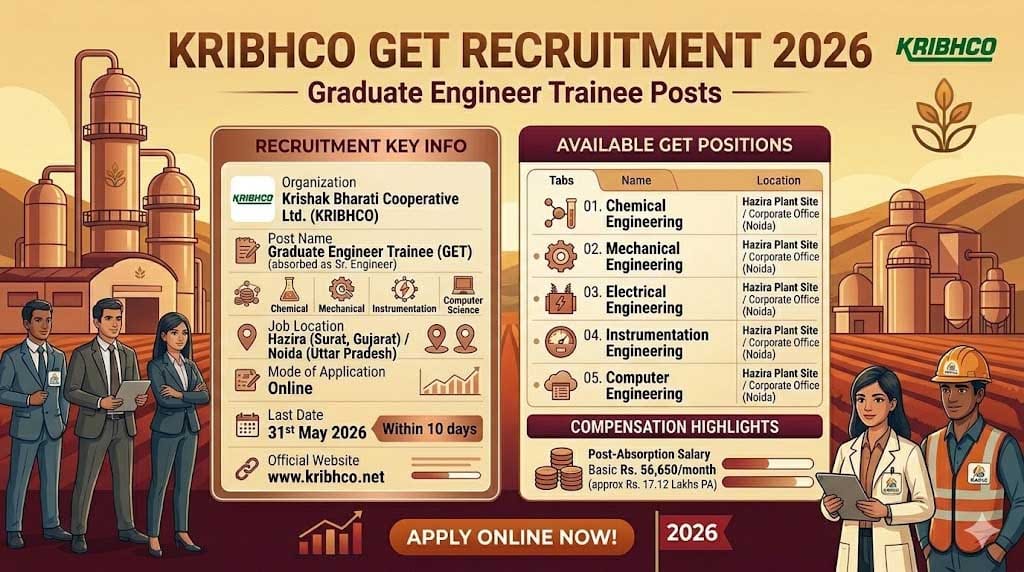 KRIBHCO GET Recruitment 2026